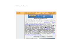 Desktop Screenshot of kimberlingcity.com